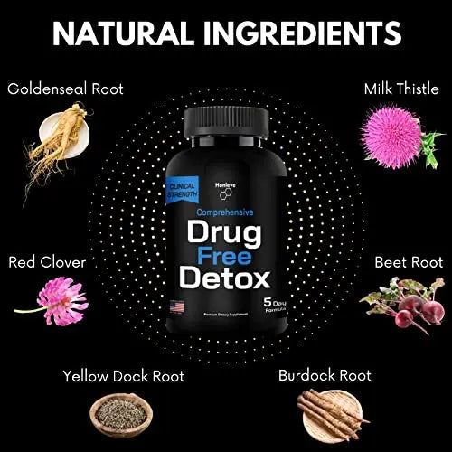 Honieve Total Body Cleanse - Cleanse Detox & Repair with Milk Thistle - 5 Day Fast & Effective Honieve Au supplements