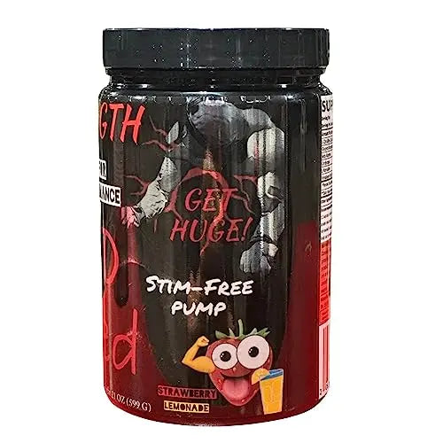 Yep Strength Stupid Pumped (Strawberry Lemonade) Yep Strength Au supplements
