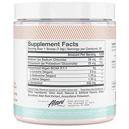 Alani Nu Rainbow Candy Pre Workout and BCAA Sour Gummies Post Workout Powder Alani Nu Au supplements