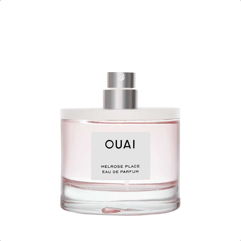 OUAI Melrose Place Eau de Parfum - Elegant Womens Perfume for Everyday Wear - Fresh Floral Scent has Notes of Champagne, Bergamot and Rose with Delicate Hints of Cedarwood and Lychee (1.7 Oz) OUAI Au supplements