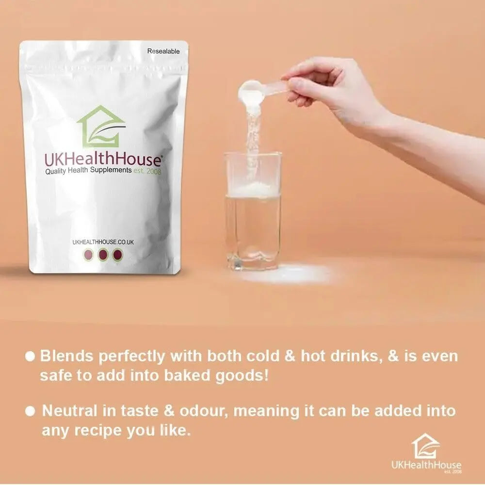 100g UKHealthHouse Collagen Powder, Bovine Collagen Peptides Powder - Collagen Supplements UKHealthHouse Au supplements