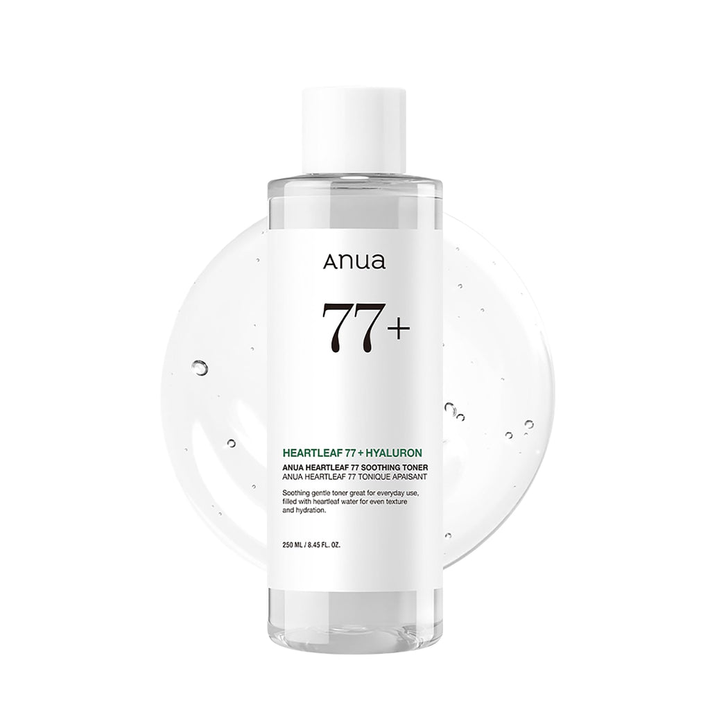 Anua Heartleaf 77 Soothing Toner, Moisturizing & Calming Facial Toner for Glass Skin, Hyaluronic Acid, Lightweight Hydration