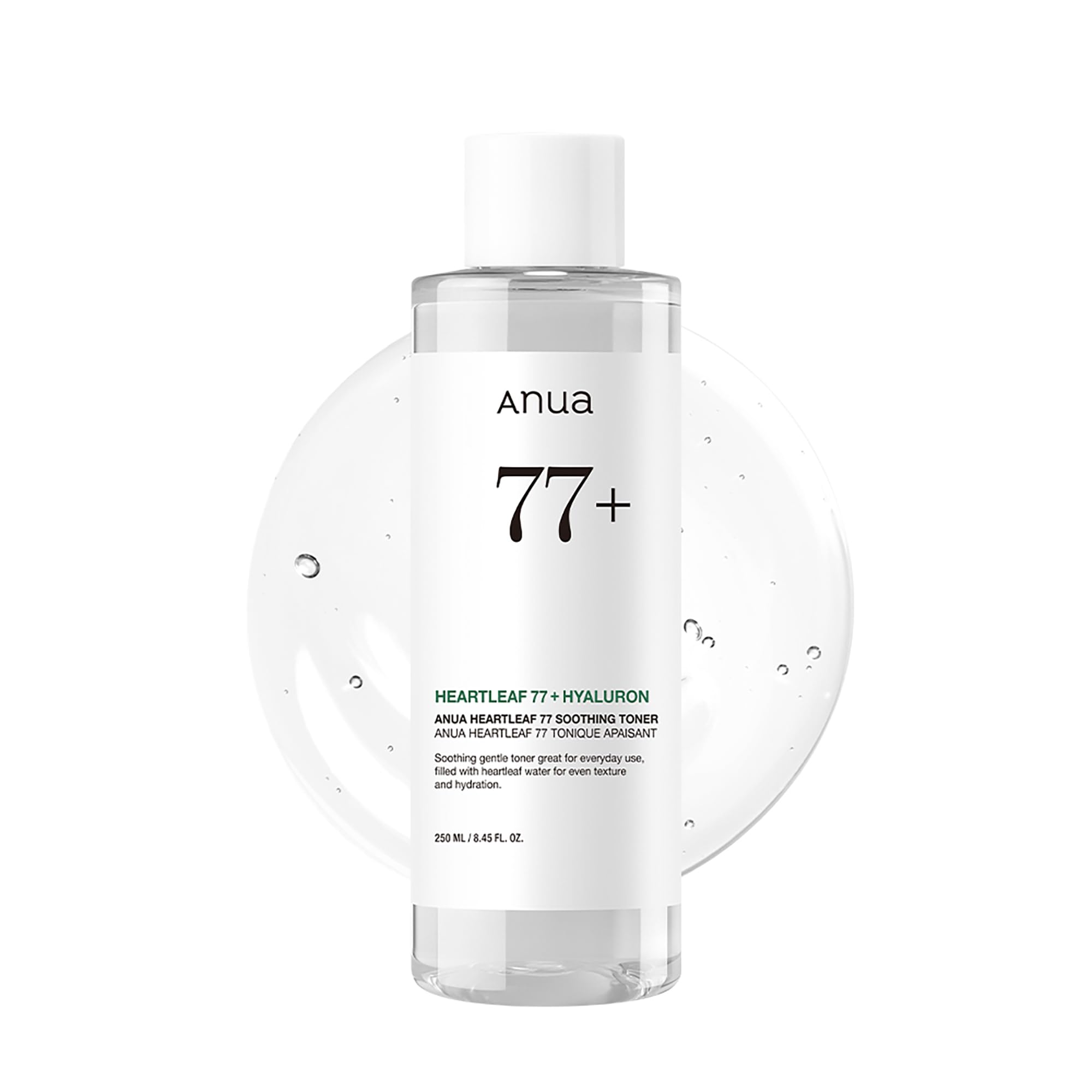 Anua Heartleaf 77 Soothing Toner, Moisturizing & Calming Facial Toner for Glass Skin, Hyaluronic Acid, Lightweight Hydration
