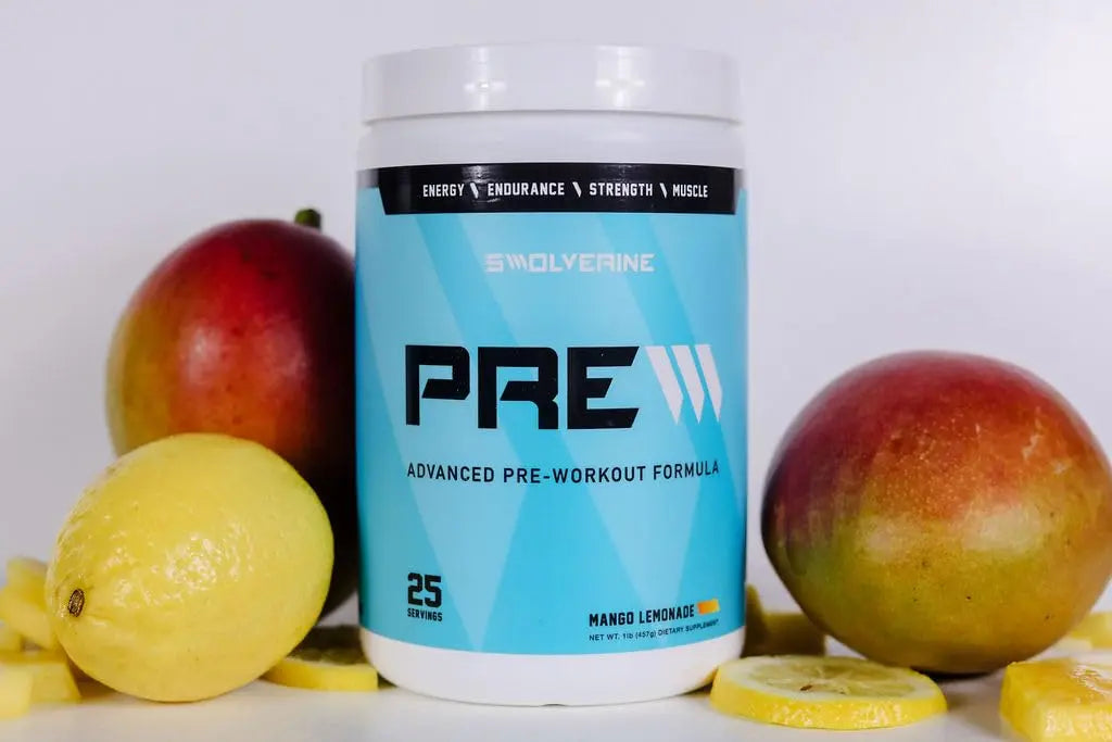Swolverine PRE-Workout | Citrulline Malate, Carnosyn Beta Alanine, Carnitine, Ginseng Swolverine Au supplements