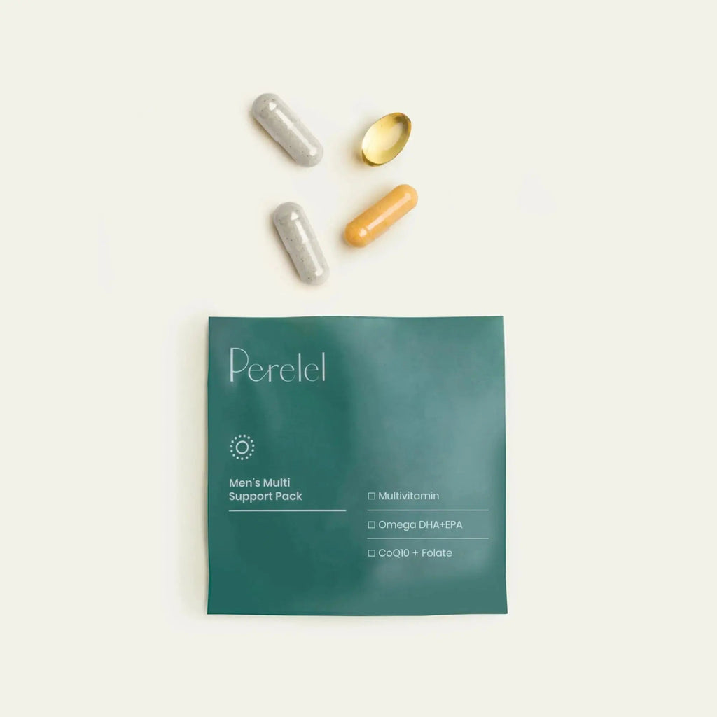 Perelel Men’s Multi Support Pack, Daily Multivitamin with Magnesium, Omega 3, CoQ10 & Folate, Nutritional Support Perelel Au supplements
