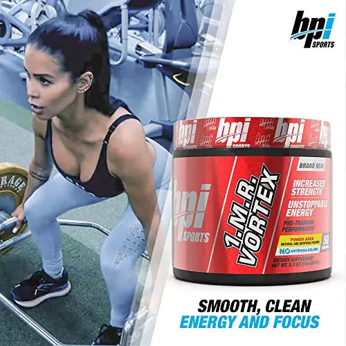 BPI Sports 1.M.R Vortex Pre Workout Powder, Non Habit Forming, Sustained Energy & Nitric BPI Sports Au supplements
