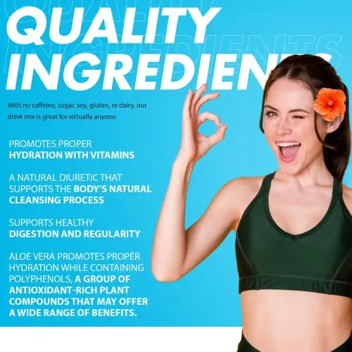 Yes You Can! Organic Aloe Vera Drink Mix - Super Greens Powder - Energy Drink Powder Yes You Can! Au supplements