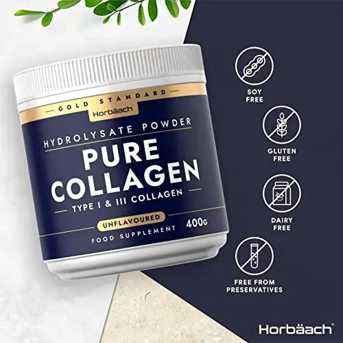 Collagen Powder | Gold Standard Bovine Collagen Peptides | Hydrolyzed Collagen Horbäach Au supplements