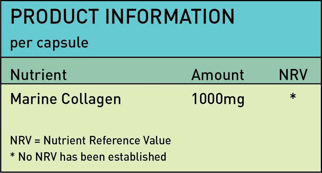 Nutrivolv Collagen Marine (1000mg) Supplement for Skin , Anti Ageing Nutrivolv Au supplements