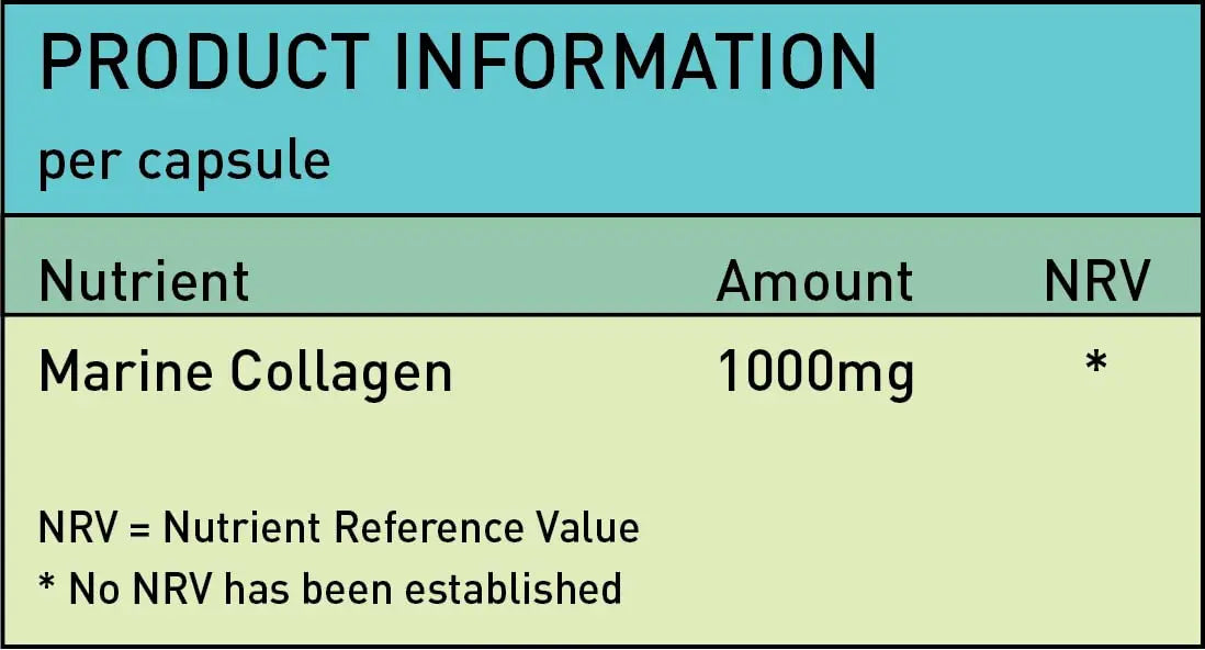 Nutrivolv Collagen Marine (1000mg) Supplement for Skin , Anti Ageing Nutrivolv Au supplements
