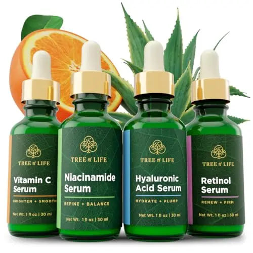 Tree of Life Advanced Regimen - 4ct x 1 Fl Oz - Niacinamide Serum (Refine) Tree of Life Beauty Au supplements