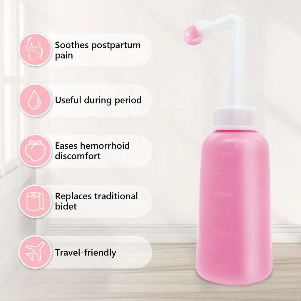Premium Peri Bottle for Postpartum Care | Upside Down Peri Bottle, Dermoplast Spray Showvigor Au supplements