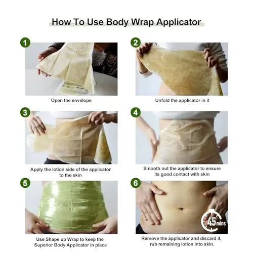 Neutriherbs Body Applicator with Wrap, Effective Nature Formula to Shape, Tone, Firm Body Neutriherbs Au supplements