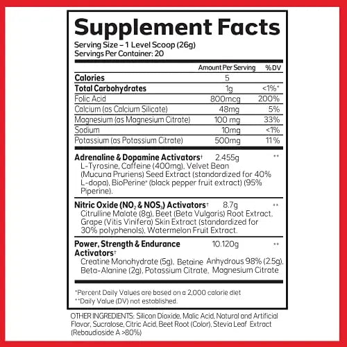 Advanced Molecular Labs - Preworkout Powder, Increases Drive, Performance Enhancer AML ADVANCED MOLECULAR LABS Au supplements