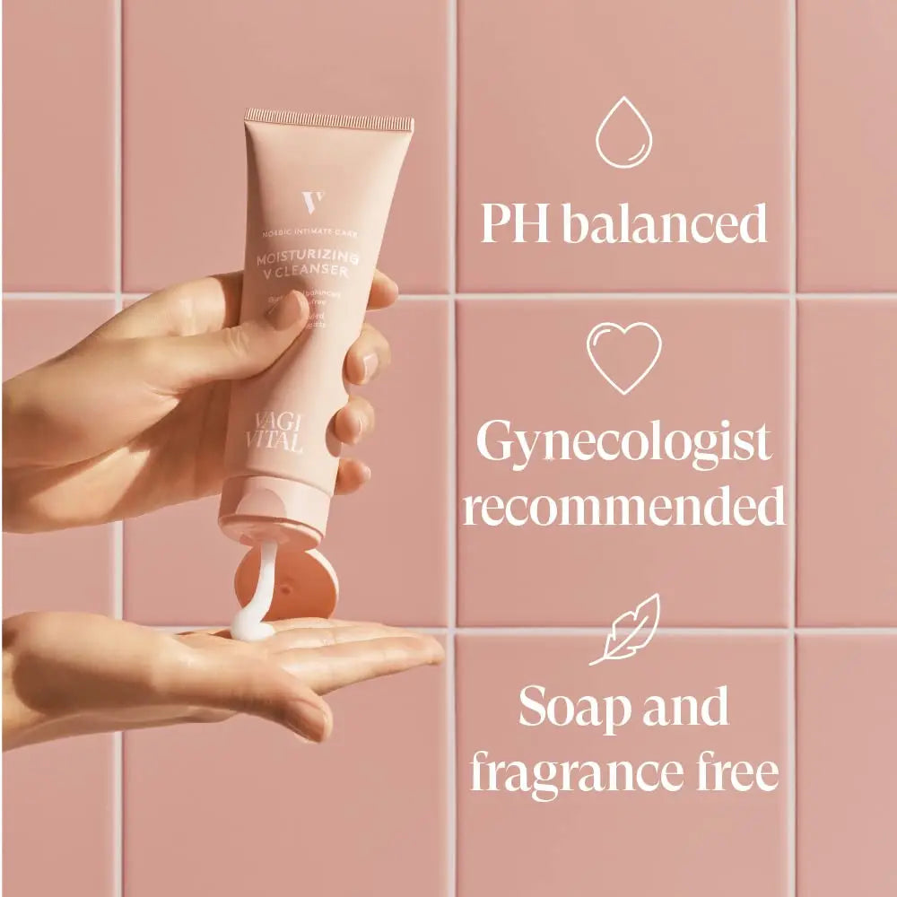 VagiVital V-Cleanser Moisturizing Daily Feminine Wash for Intimate Area, Soap-Free, Fragrance Free VagiVital Au supplements