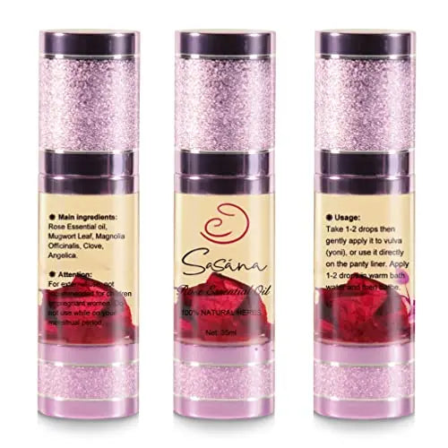 SASÁNA All Natural Feminine Spray - Effective Relief from Dryness, BV, Itch - 100% Organic Yoni Oil SASÁNA Au supplements