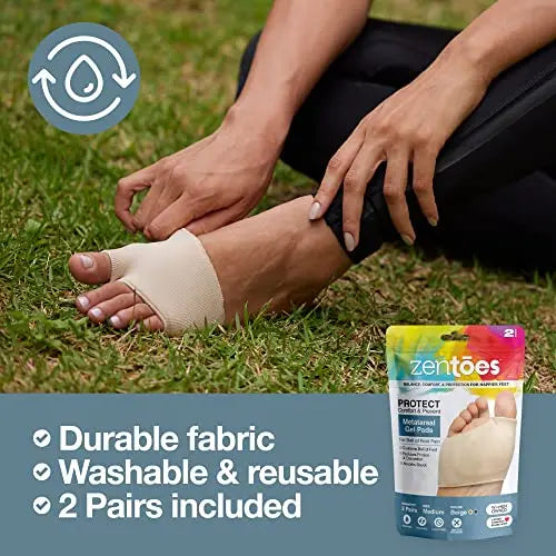 ZenToes Metatarsal Pads for Men and Women - Ball of Foot Pain Relief ZenToes Au supplements