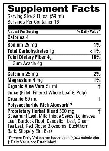 Lily Of The Desert Aloe Vera Detox Formula Lily Of The Desert Au supplements
