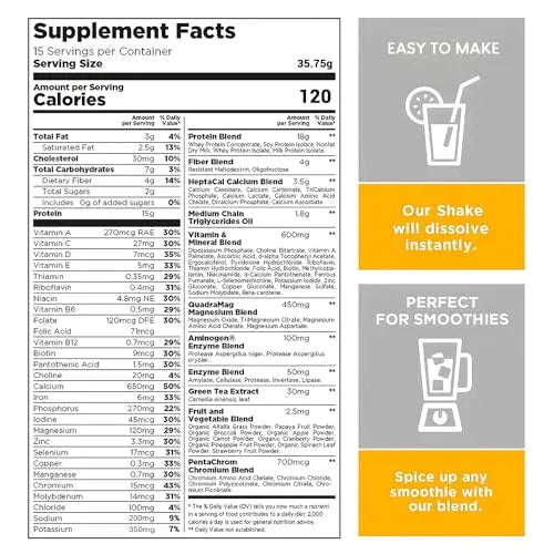 HARMONIFY Meal Replacement Shake for Women with Chocolate Flavor, 15g Plant Based HARMONIFY Au supplements