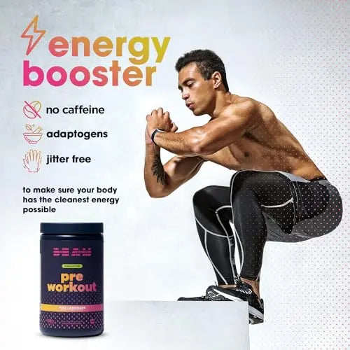 BEAM Be Amazing Vegan Stim Free Pre-Workout Powder | Energy Booster Powdered Drink BEAM Au supplements