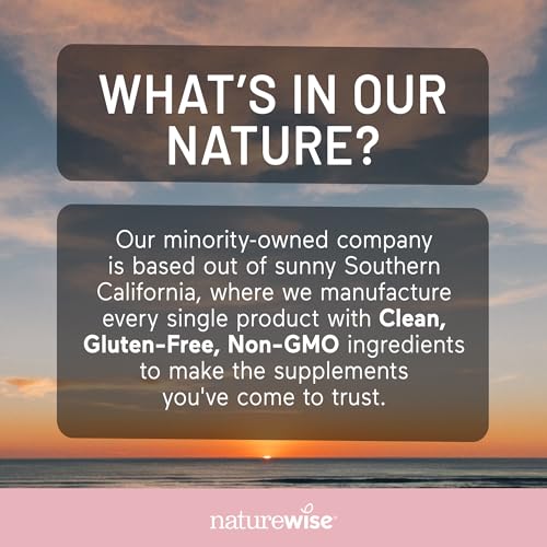 NatureWise Myo-Inositol & D-Chiro Inositol Supplement for Women - Fertility Supplements for Women - Ideal 40:1 Ratio - Myo Inositol 2000mg - Non-GMO, Vegan, USA Manufactured - [30-Day Supply] NatureWise Au supplements