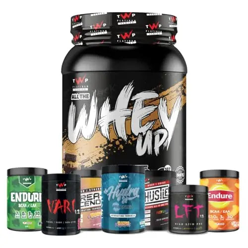 TWP Nutrition Platinum Series All The Whey Up Protein Powder Shake, 23g Whey Protein, Low Fat TWP Au supplements