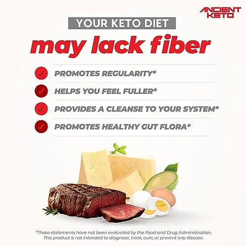 Sugar Free Keto Fiber Gummies for Adults | Keto Vitamin Supplement Ancient Keto Au supplements