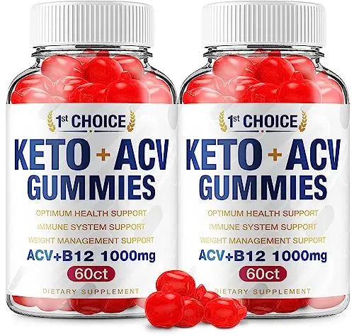 (2 Pack) 1st Choice Keto ACV Weight Loss Gummies Keto First Choice ACV Advanced Formula Rillvo Au supplements