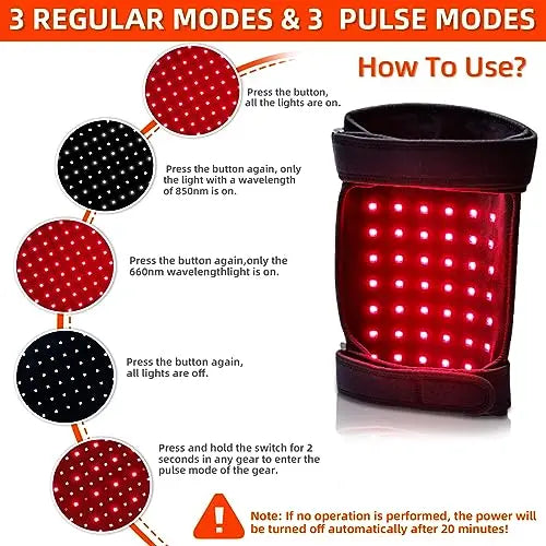 UTK Red Light Therapy for Body, 162Pcs 660nm Red Light & 54Pcs 850nm Near Infrared Light Therapy Belt UTK Au supplements