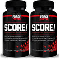 FORCE FACTOR Score!, 2-Pack, Nitric Oxide Supplement for Men, Nitric Oxide Booster Force Factor Au supplements
