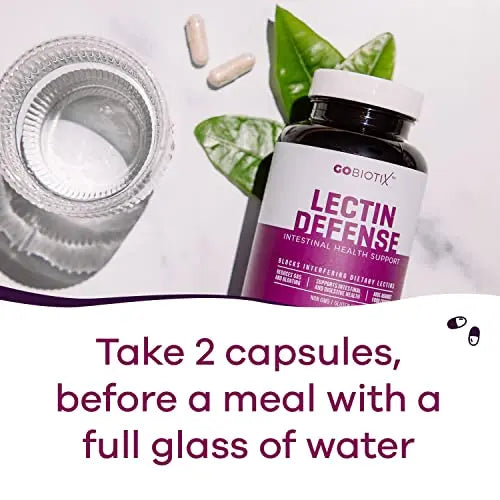 GOBIOTIX Lectin Defense - Lectin Blocker Supplement with MSM and Digestive Enzymes GOBIOTIX Au supplements