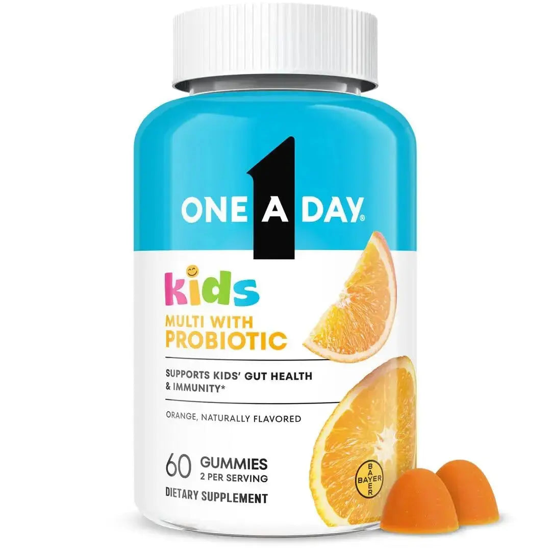 One A Day Kids Multivitamin with Probiotic, Multivitamin Gummies, Kids Probiotic for Digestive Health, Gummy Vitamins ONE A DAY Au supplements