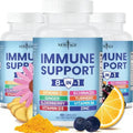 NEW AGE 8 in 1 Immune Support Booster Supplement with Echinacea, Vitamin C and Zinc NEW AGE Au supplements
