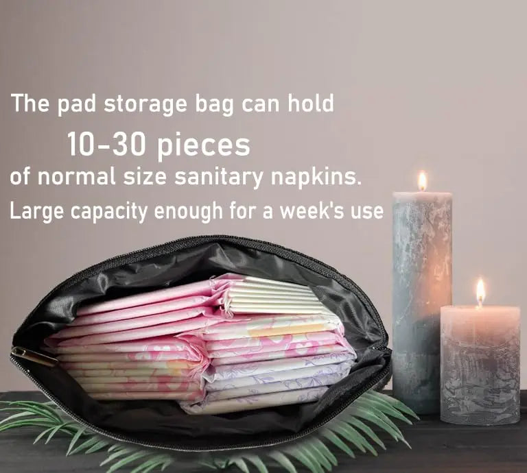 BARPERY Cat Gifts for Cat Lovers Cats Small Makeup Bag,Sanitary Napkin Storage Bag, Menstrual Cup BARPERY Au supplements