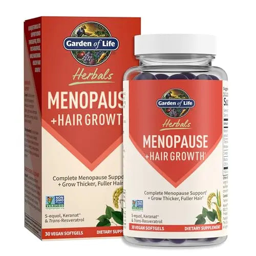Garden of Life Herbals Menopause Supplement with S-equol & Trans-Resveratrol for Mult Garden of Life Au supplements
