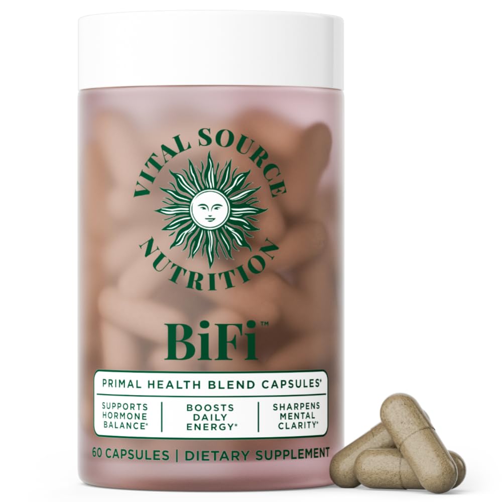 Vital Source Nutrition - BiFi Capsules - Premium Primal Organ Blend - Supports Hormone Health, Energy, Stamina & Clarity - Daily Vitality - Ancestral Supplements for Women - No Artificial Ingredients Vital Source Nutrition Au supplements