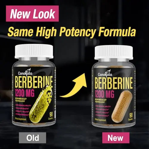 Berberine Supplement 1200mg Berberine HCL - High Bioavailability Microbeadlet Complex Canarata Au supplements