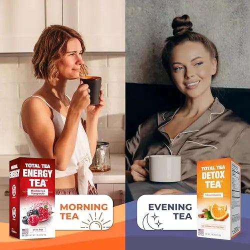 Total Tea SIimming Detox Tea Caffeine Free - 25 Day Detox Tea - Herbal Tea Total Tea Au supplements
