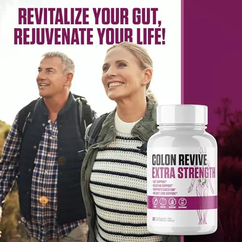 Colon Revive Extra Strength | #1 Rated Colon Cleanse & Detox Supplement | Digestive Support EPN Supplements Au supplements