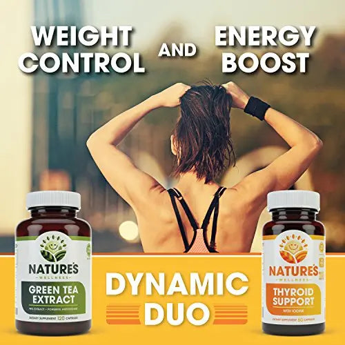 Green Tea Extract 98% Standardized with EGCG | Healthy Weight Support, Metabolism Natures Wellness Au supplements