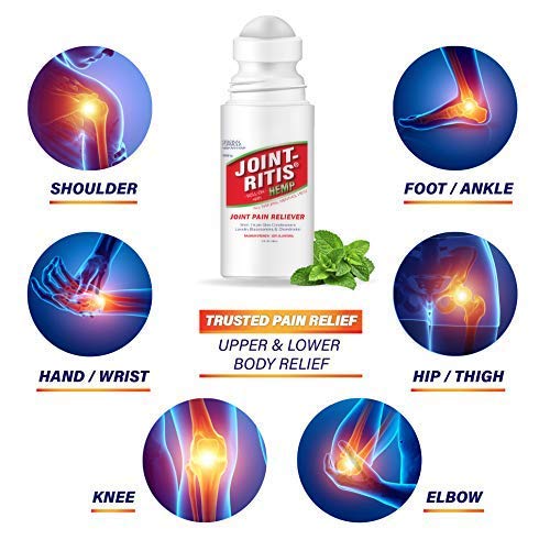 2-Pack | Fast Relief Joint-Ritis | All-Natural | Maximum Relief for Back, Neck, and Joints | As Seen On TV | Easy to Apply, 2 fl oz Roll-On Aus Healthcare Au supplements