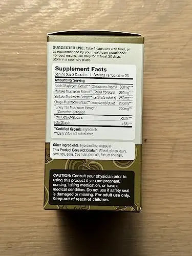 DailyNutra Mushroom Defense Formula - Immune Support Supplement | Organic DailyNutra Au supplements