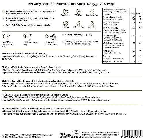 Protein Works - Diet Whey Protein Isolate 90 | Whey Isolate Protein Powder | Low Calorie Protein Shake THE PROTEIN WORKS Au supplements