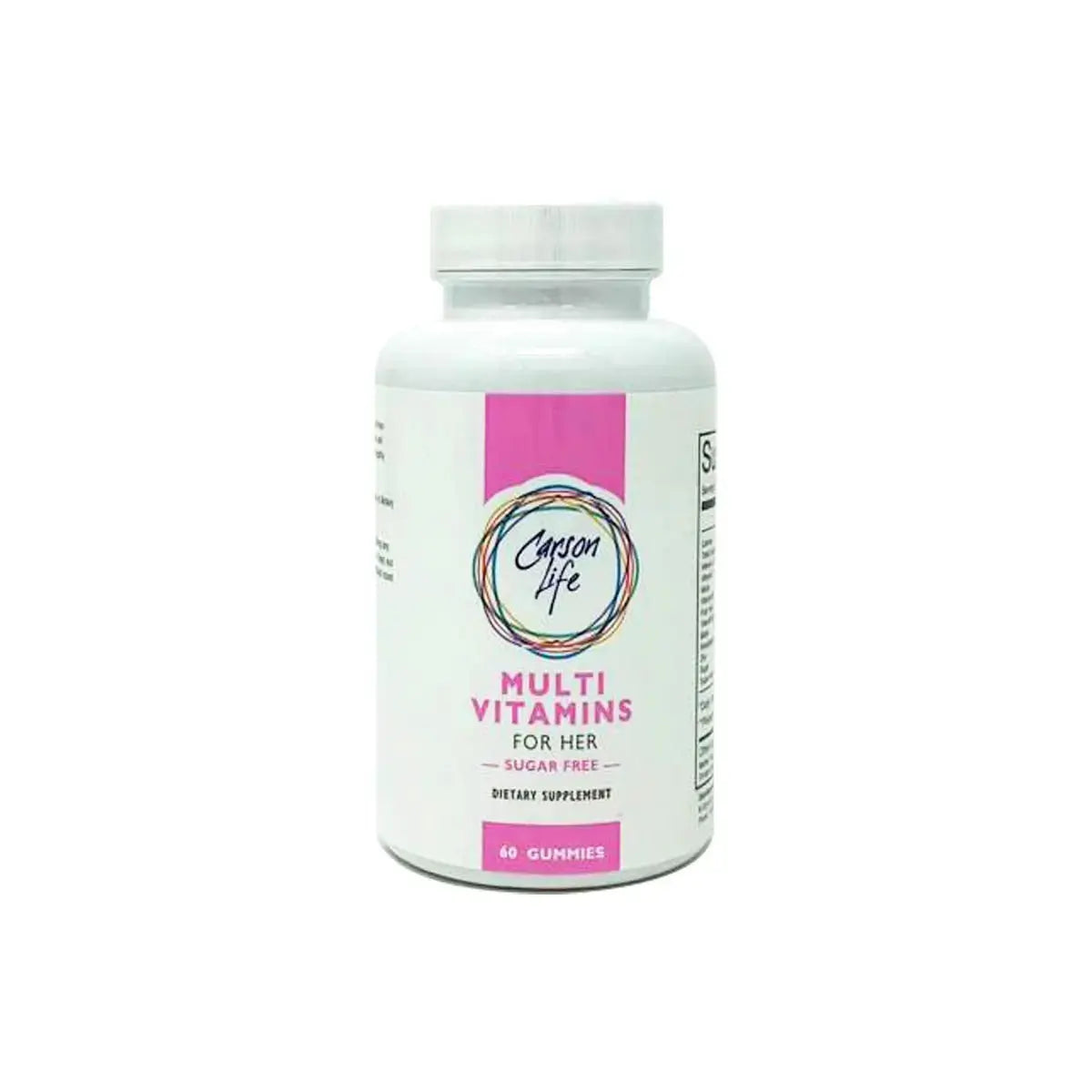 Carson Life Women’s Multivitamin Gummies - 60 Chewable Gummies - Boost Immune System - Sugar Free, Gluten Free Dietary Supplement - Fruit Flavored Carson Life Au supplements