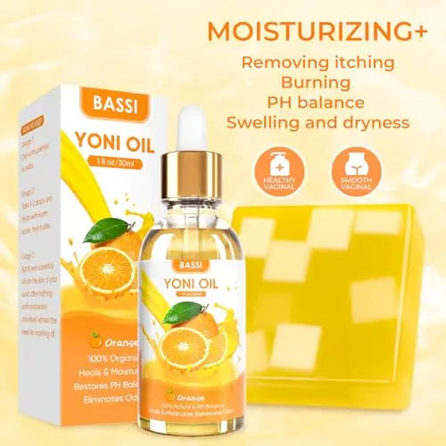 Yoni Soap & Yoni Oil & Feminine Wash Set for Women, Yoni Wash for Vaginal Ph Balance Remove BASSI Au supplements