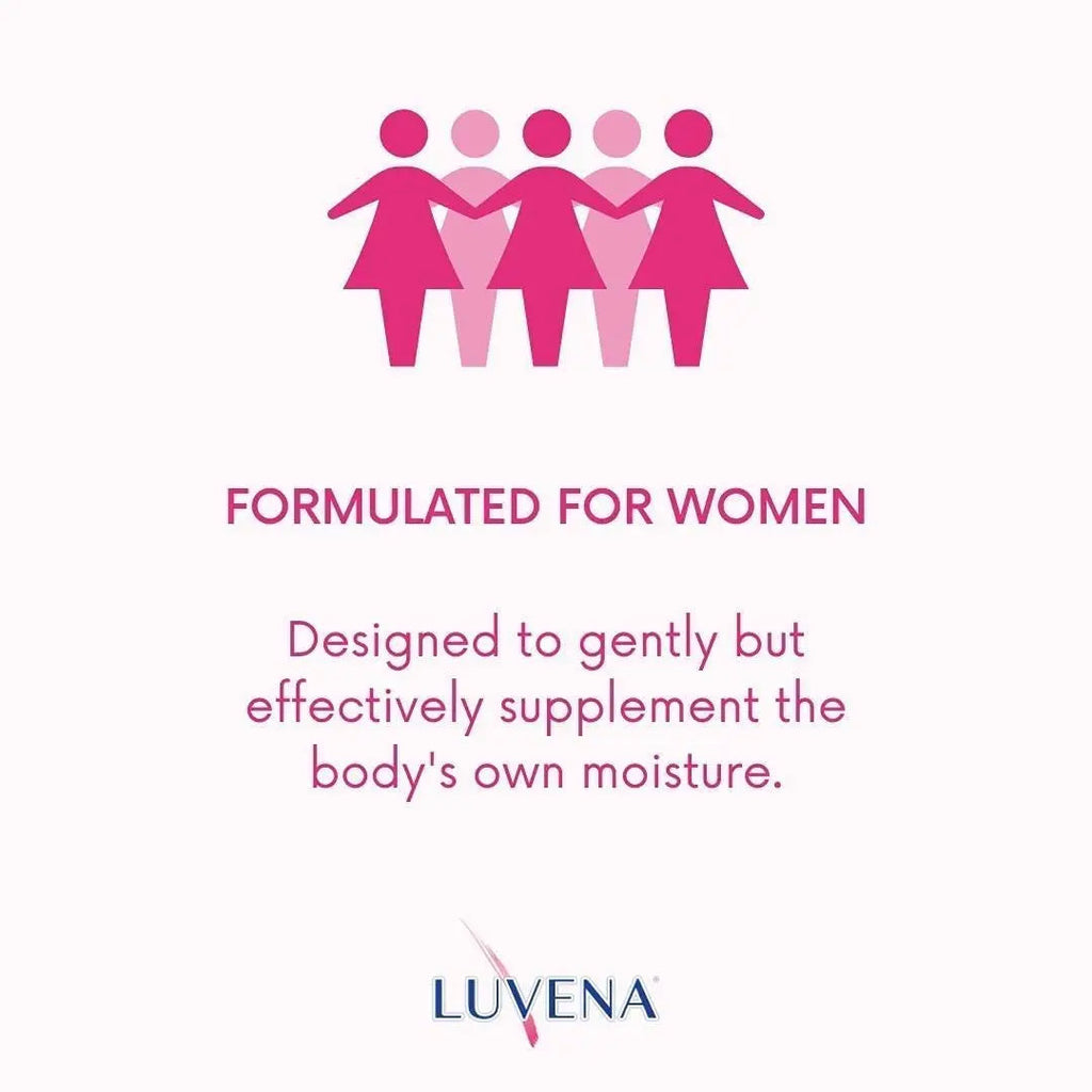 Luvena Moisturizer - Vaginal Moisturizer & Menopause Support for Women - Feminine Intimate LUVENA Au supplements