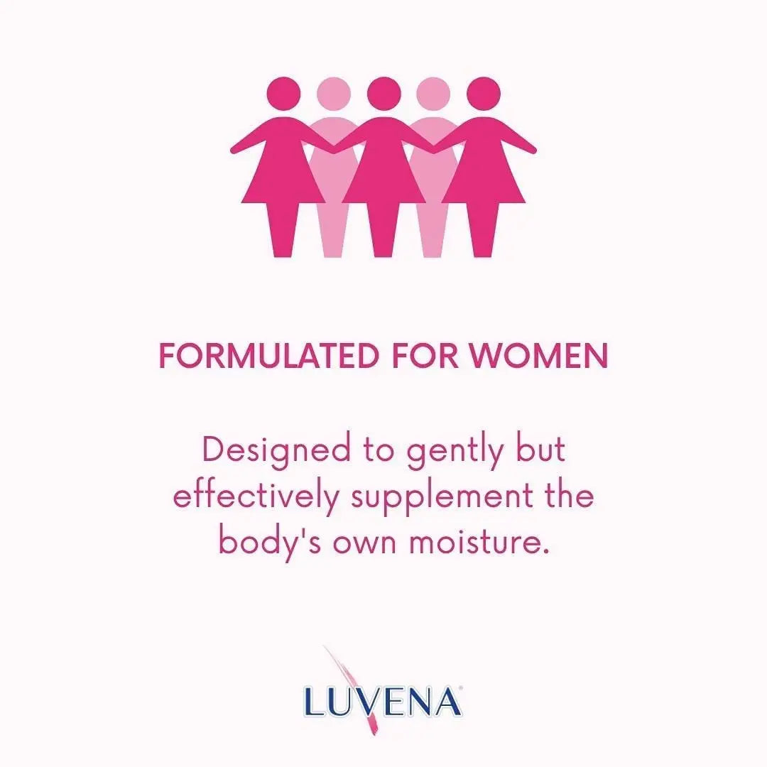 Luvena Moisturizer - Vaginal Moisturizer & Menopause Support for Women - Feminine Intimate LUVENA Au supplements